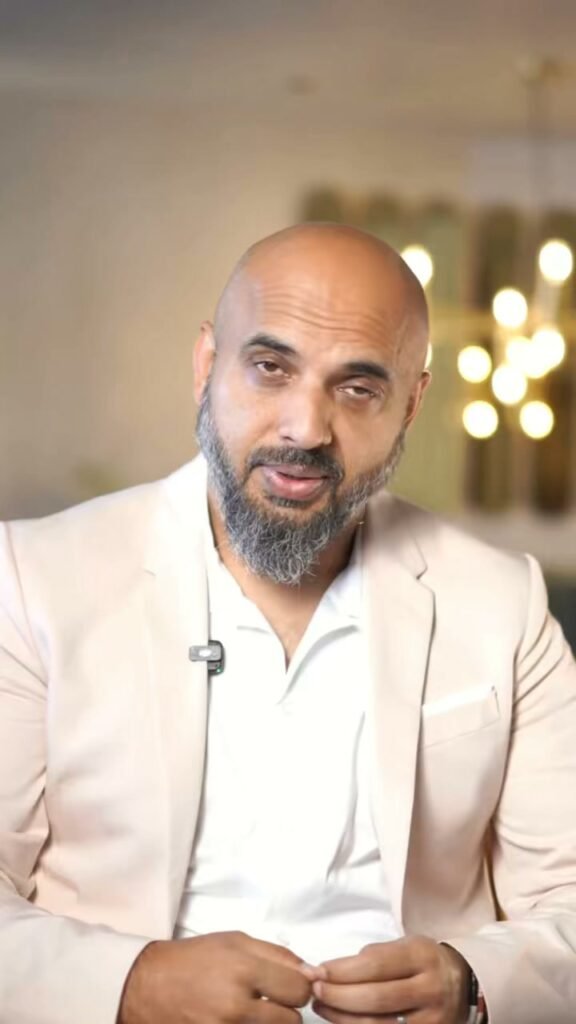 Heritage film interview with one of the Sanam Tandoori brothers in Falkirk